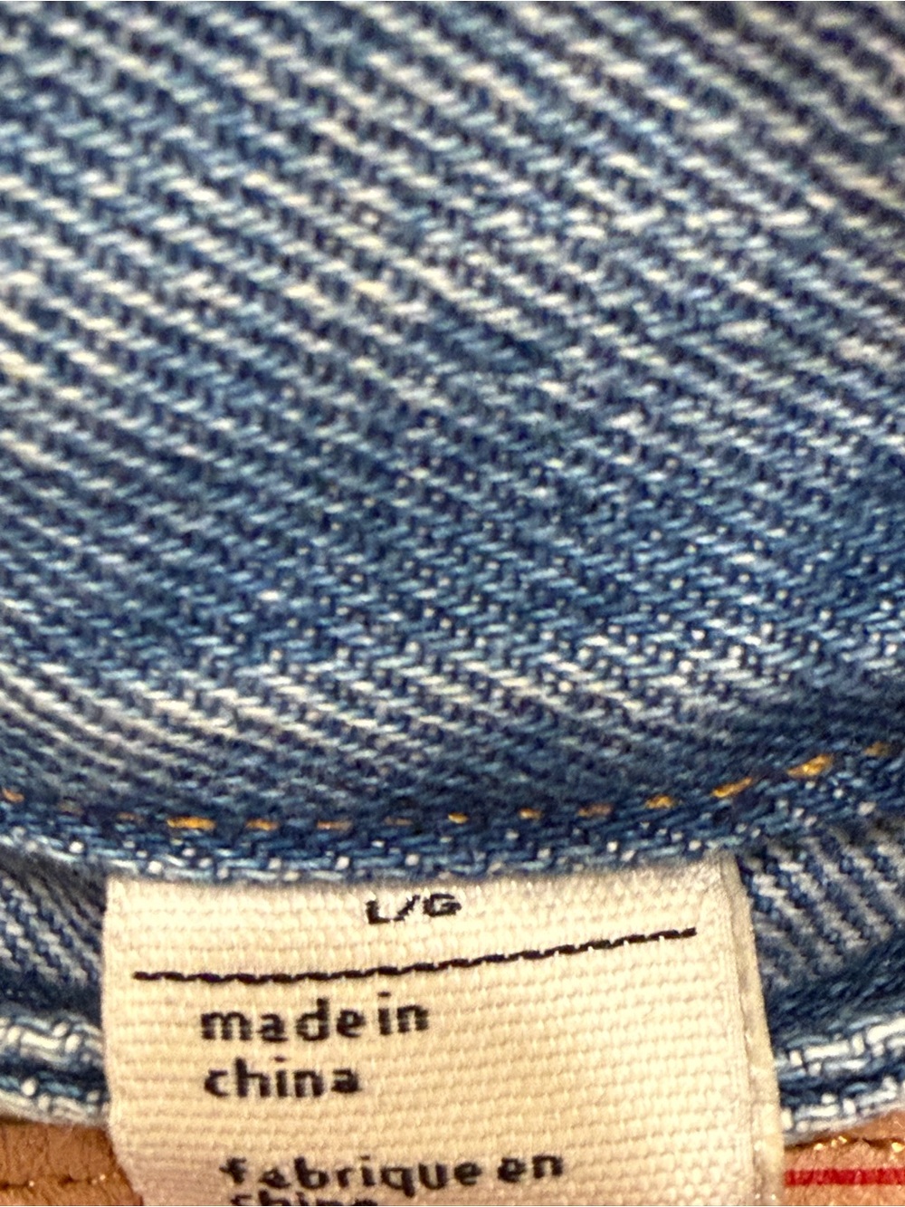 Levi’s Original Trucker Denim Jacket Light Wash Large - Picture 3 of 4